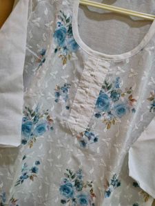 Elegant White Kurta
