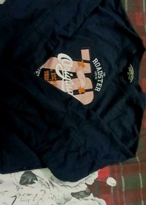 Roadster crop sweatshirt for women