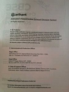 ARIHANT CBSE PREVIOUS YEAR QUESTION PAPERS CLASS10