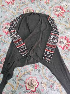 Women Stylish Grey Cardigan