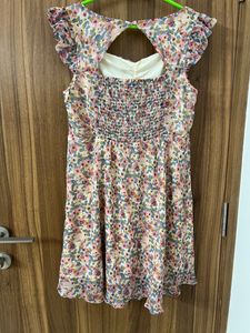 Cream Colour Pretty Dress