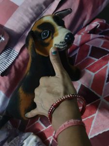 Vintage Plush Dog