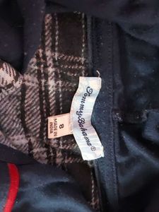 Tommy Bahama Boys Plaid Button Down Hoodie Long Sl