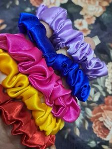 Satin Scrunchies
