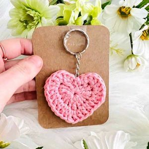 Crochet Bow Keychain