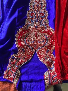 Designer Kurti with velvet leggings New