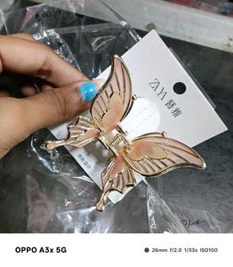 🦋combo Butterfly Hair Claw Clips💍