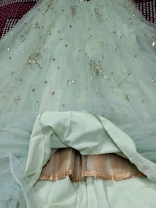 Gorgeous Mint Green Lehenga