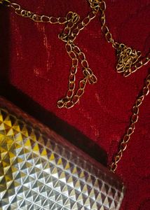 Stunning Silver Sling Bag