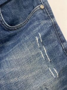 Ripped Blue Denim Jeans