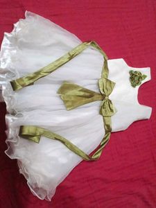 Cute White Party Dress