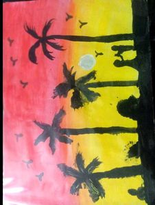 2 Handmade Painting For Wall hanging Decoration