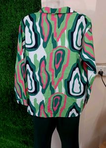 Shein Geometric Print Co-rd SET