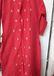 Red Festive Kurti
