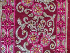 Heavy Unstitched Garara Suit