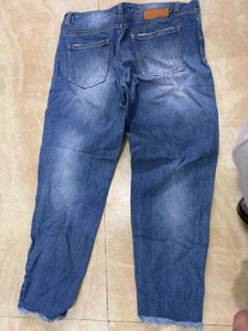 Ribbed Jeans Size M