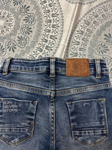 Blue Giraffe Denim Jeans