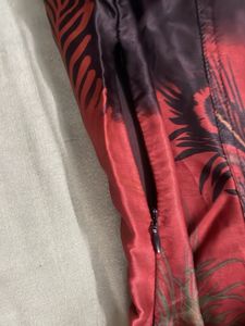 Feather Print Dress