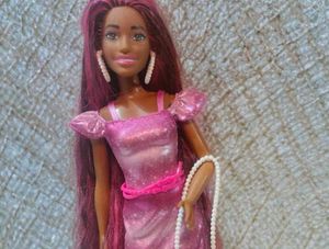 Barbie Hairtastic With Gorgeous Saran Hair