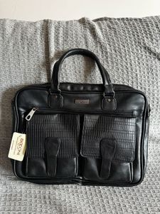 Boconi Leather Laptop Bag