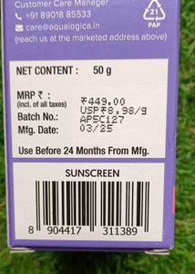 Aqualogica Illuminate+ Dewy Sunscreen