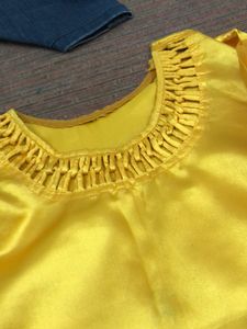 Yellow Salwar Kameez Set