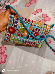 Embroidery Work Sling Bag