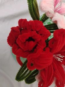 Handmade Pipe Cleaner Flower Bouquetl💐