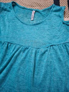 Summer Shoulder Cut Top