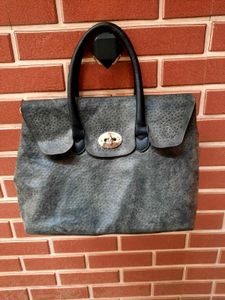 Unique Gray Tote Bag