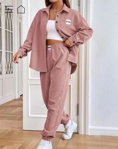 Size Xl Corduroy Two-Piece Cord Set
