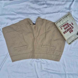 Mini Khaki Shorts