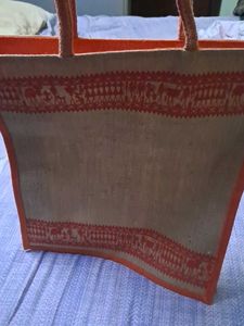 Jute Bag New With Zip