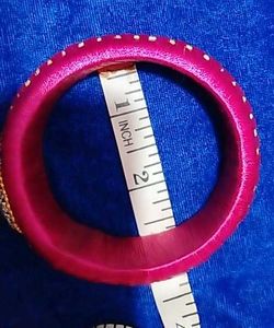 Silk Thread Bangle Set