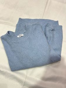 Light Blue Knit Sweater