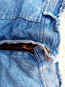 Crop Tee or denim shorts