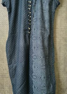 Blue Denim Kurti