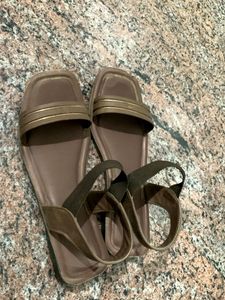 Brown Strappy Sandals