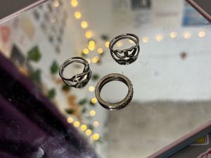 Silver Ring Set