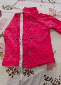 Red Shirt With Pant (12-18 Months Boy)