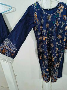 Lawn Embroidered Kurta Set