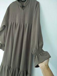 Taupe Midi Dress