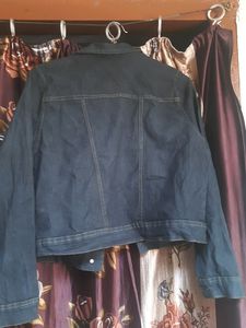 Jacket Cotton And Denim