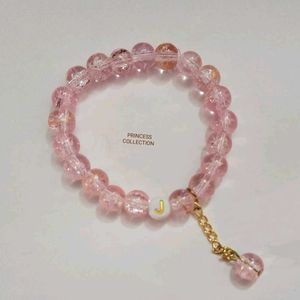 Custom Initial Beaded Bracelet