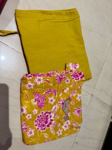 Floral Print Kurta Set