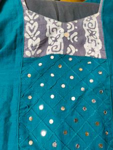 Rama Green Cotton Suit Boutique Made