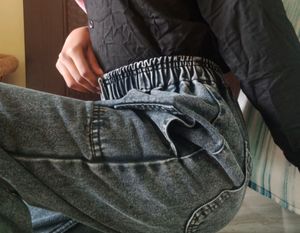 Charcoal Flared Pant Girls