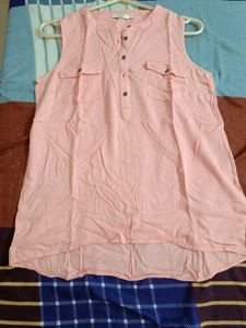 Bossini Sleeveless Pink Top