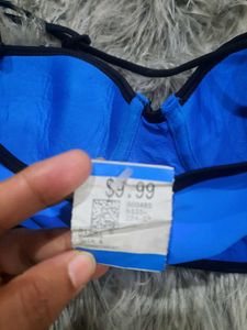 Color Block Bikini Top