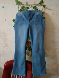 Bootcut/Bell Bottom Denim Light Blue jeans